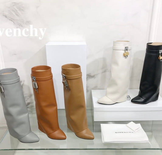 Shark Lock Boots