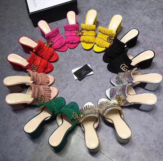 Fringe Mules