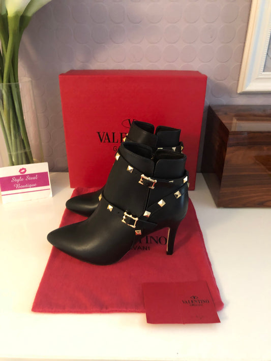 Rockstud Ankle Boots