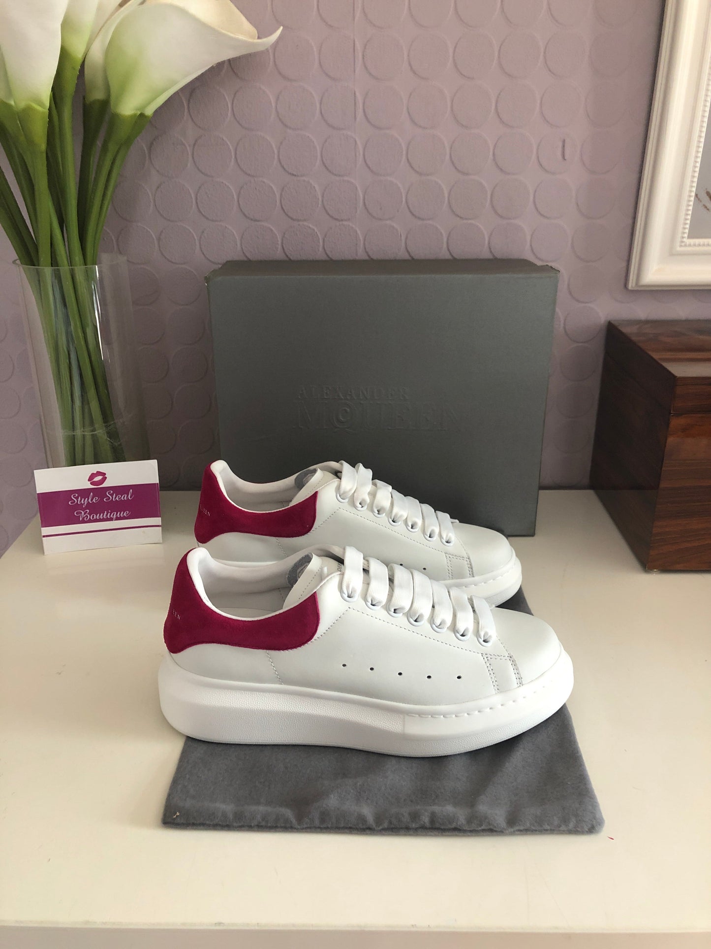 Oversized Sneaker Suede Ladies