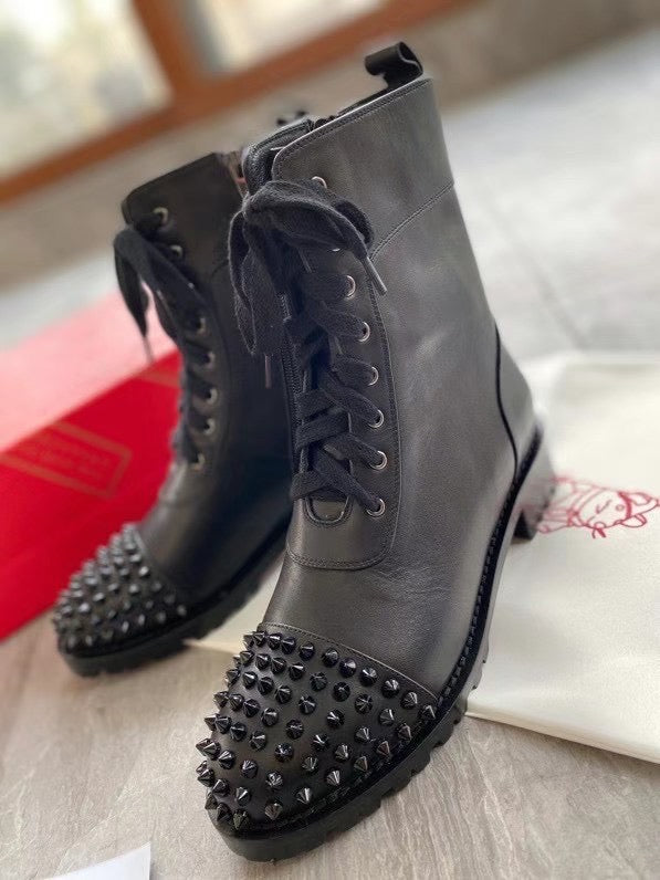 Stud Toe Boots