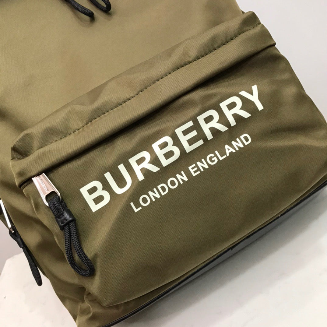 Logo Print Backpack