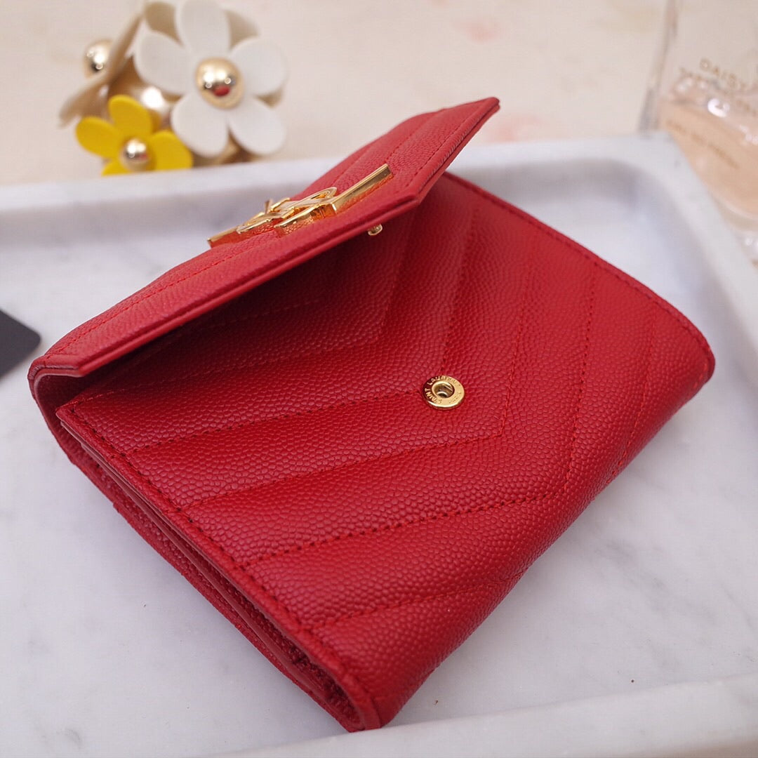 Monogram Tri Fold Wallet
