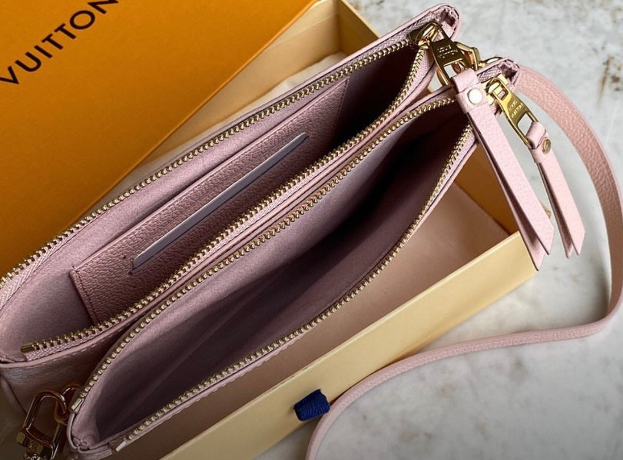 Double Zip Pochette