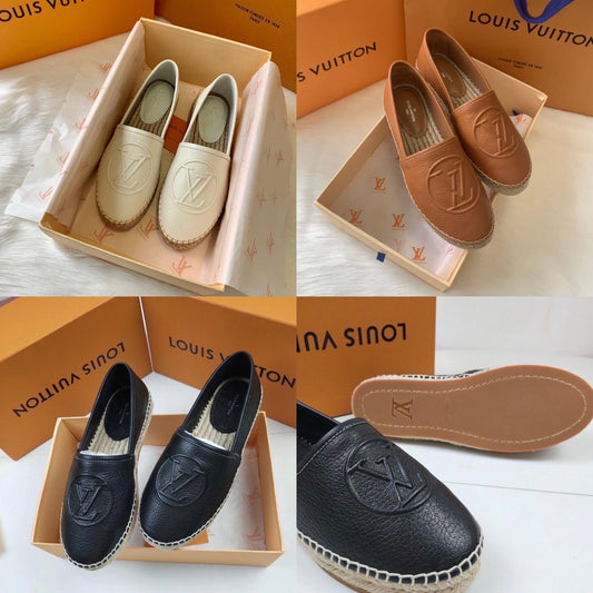 Leather Espadrilles