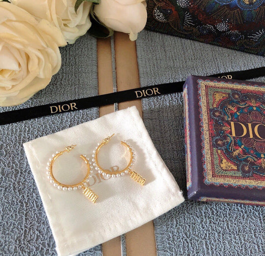 CD Hoop Earrings