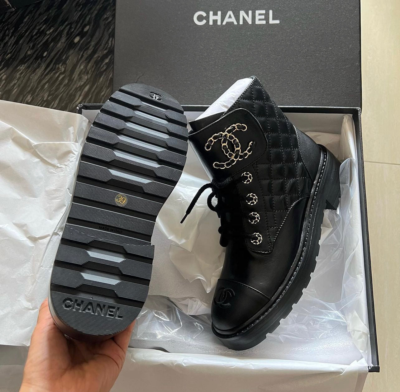 CC Chain Boots