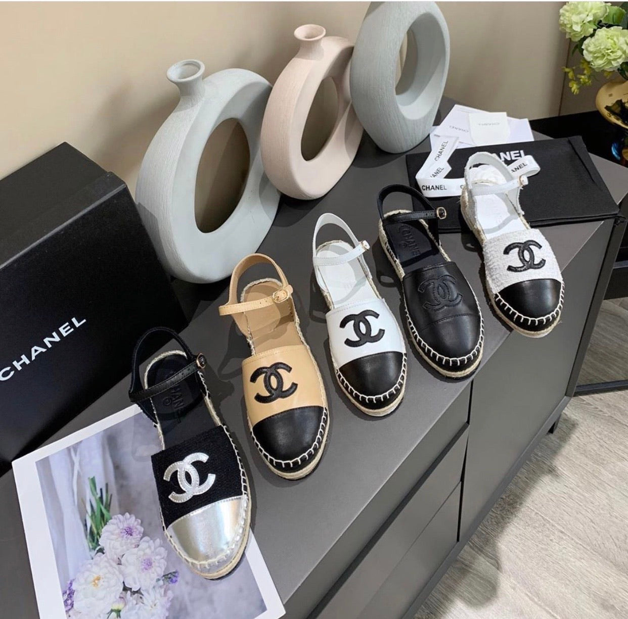 Lambskin Espadrille Sandals