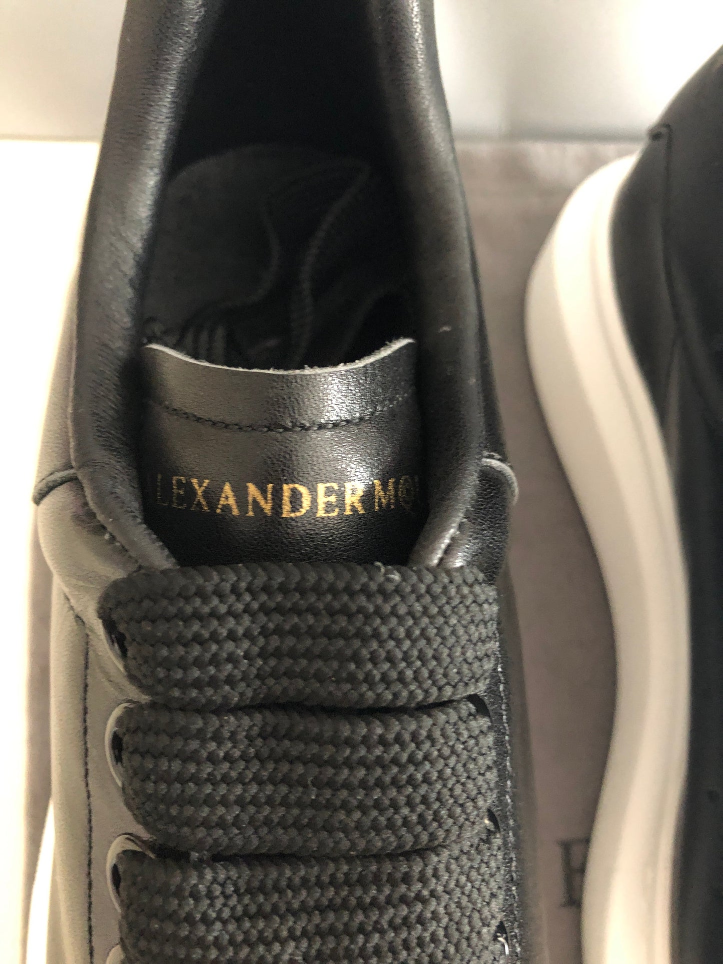 Oversized Sneaker Leather Ladies