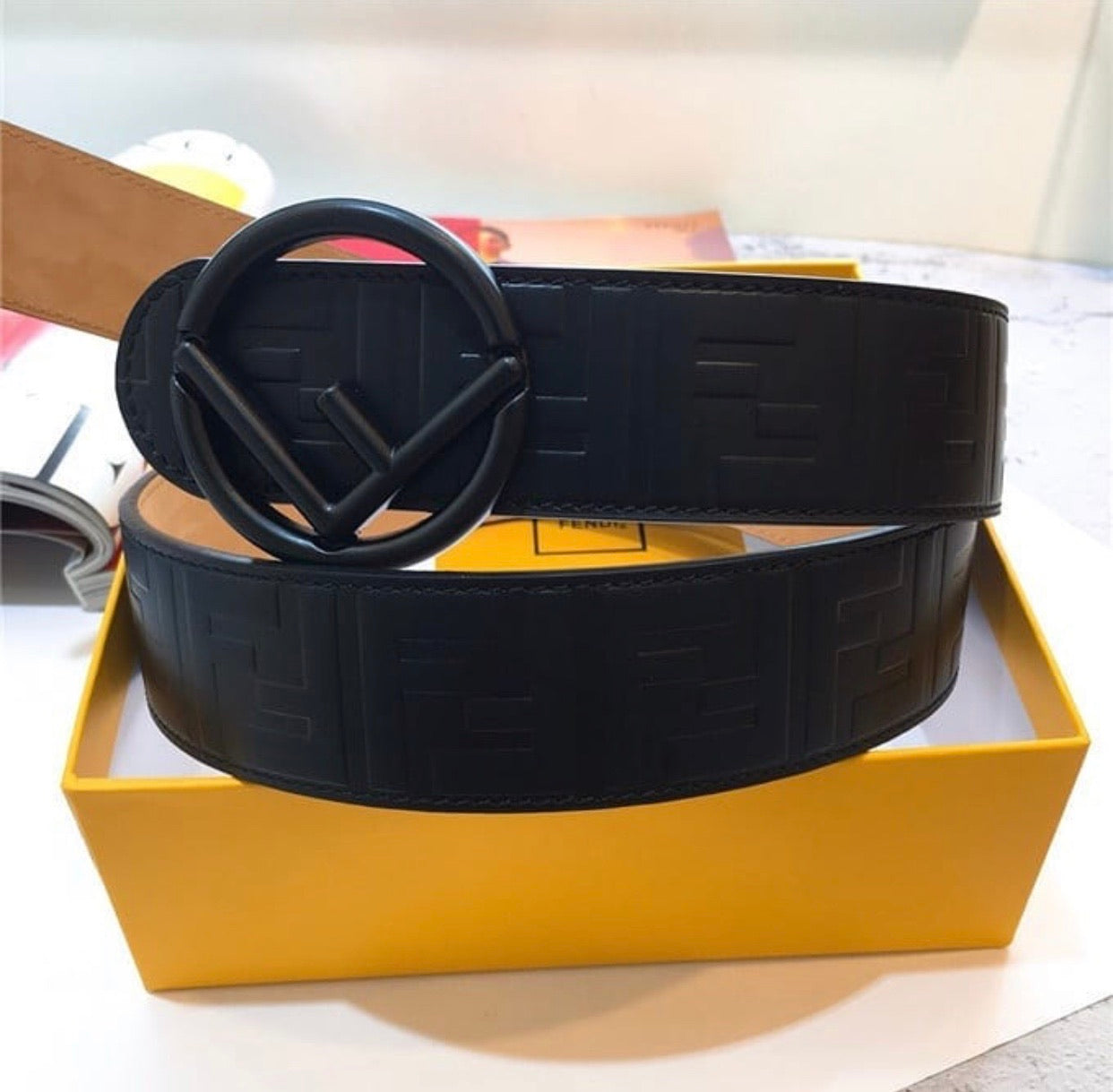 F Logo Belt