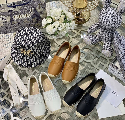 Leather Espadrilles
