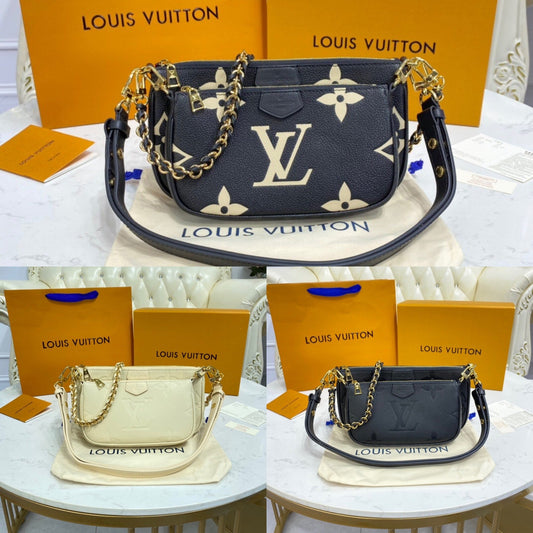 Leather Multi Pochette