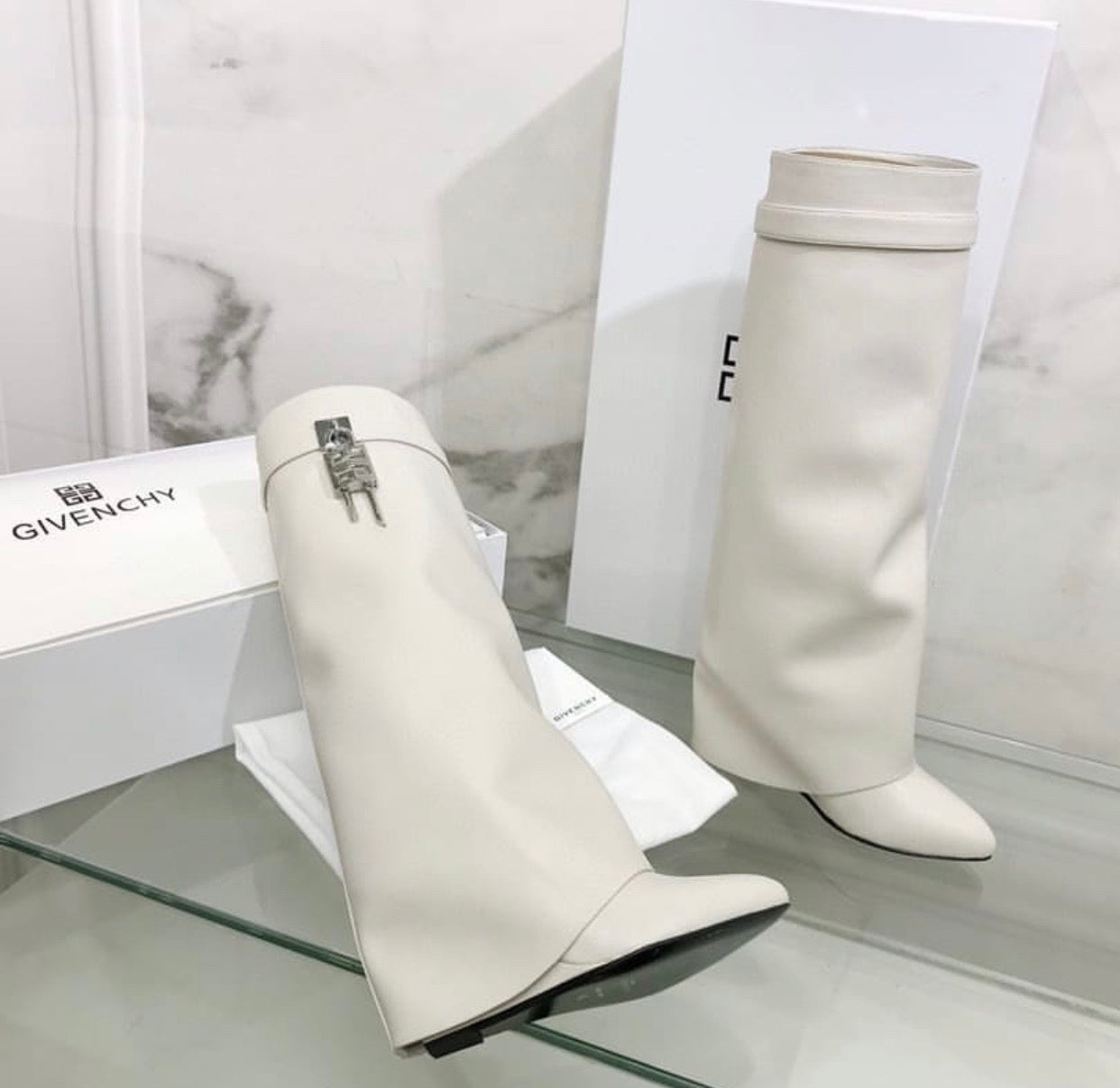Shark Lock Boots