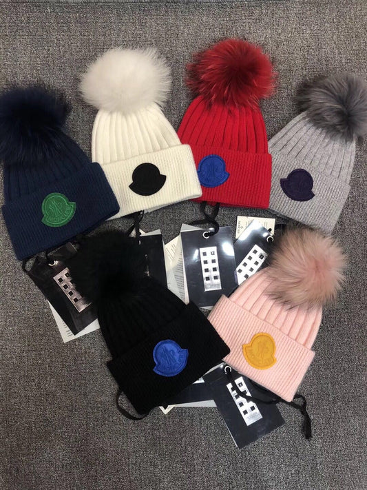 Fur Pom Hat