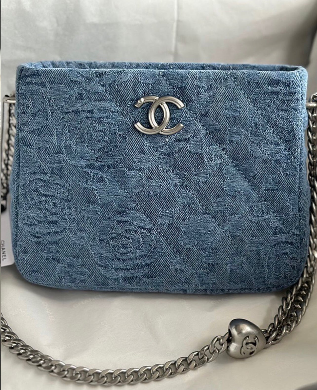 Denim Hobo Pouch