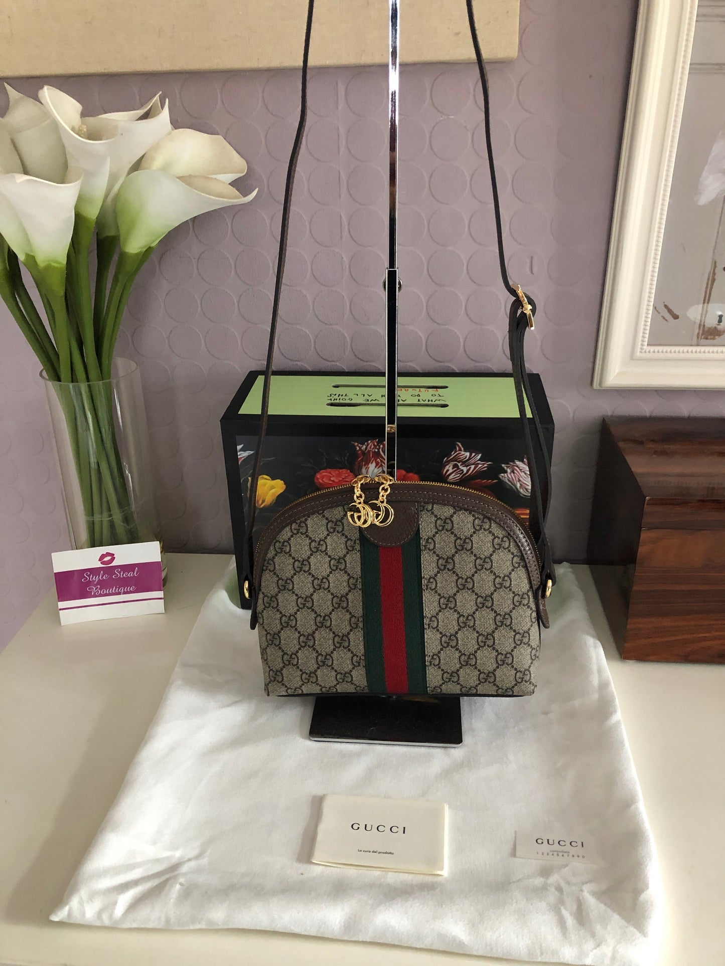 Ophidia Small Shoulder Bag