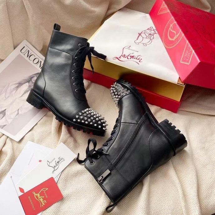 Stud Toe Boots