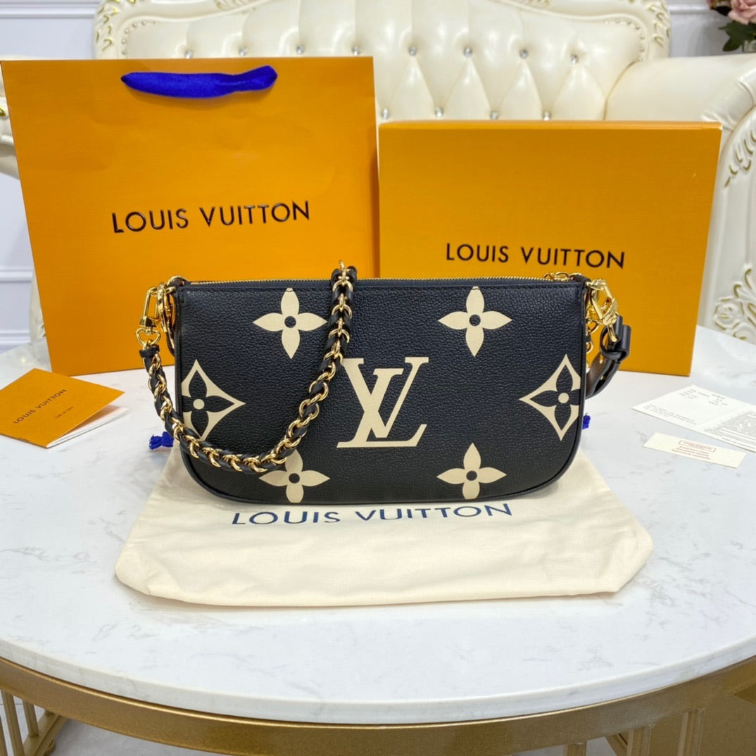 Leather Multi Pochette