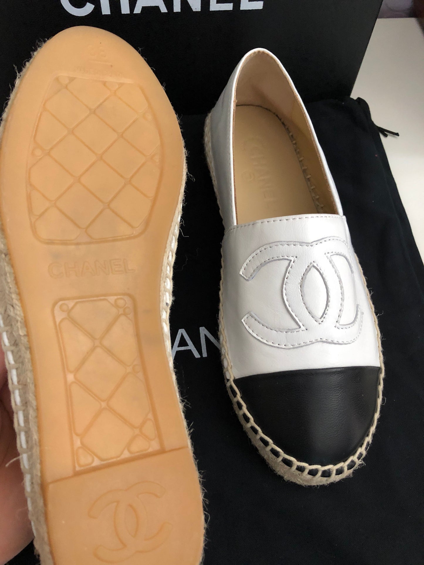 Leather Espadrilles