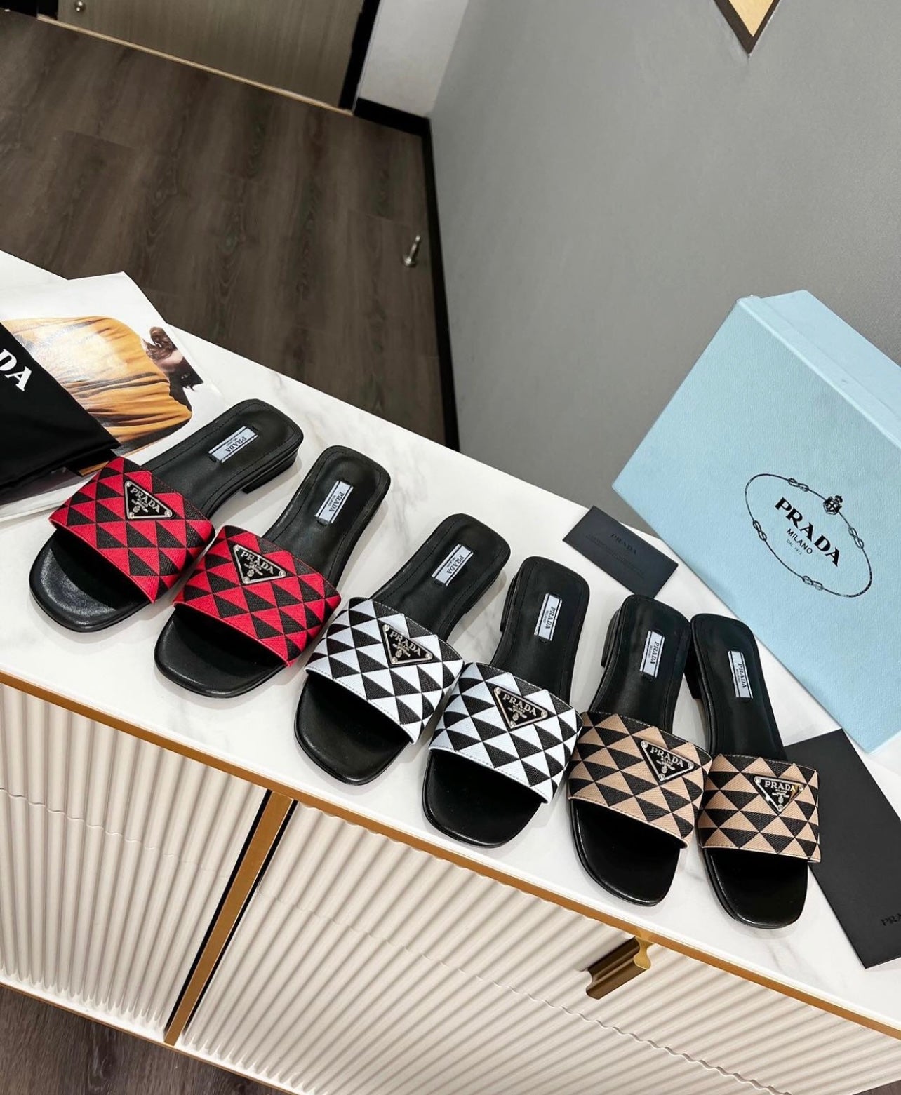 Fabric Sandals