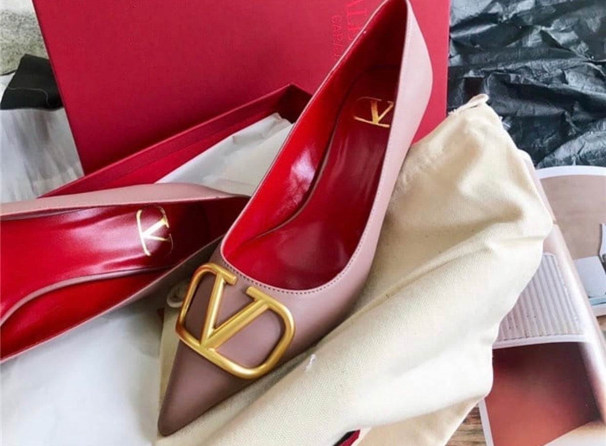 V Logo Pump
