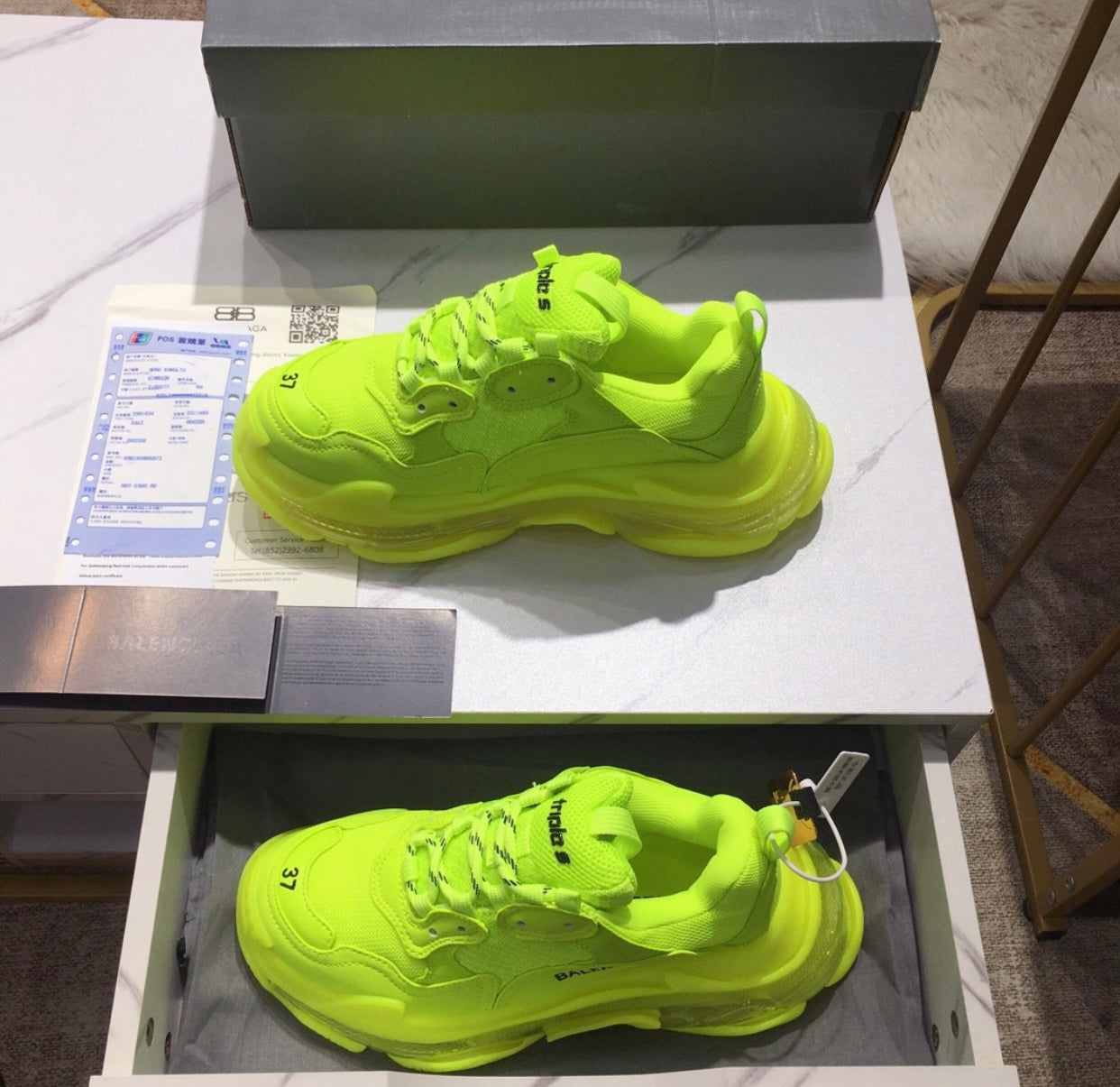 Triple S Clearsole Trainers