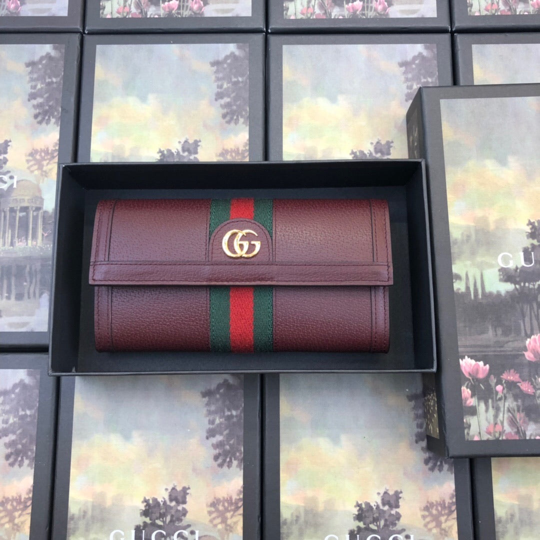 Ophidia Continental Wallet
