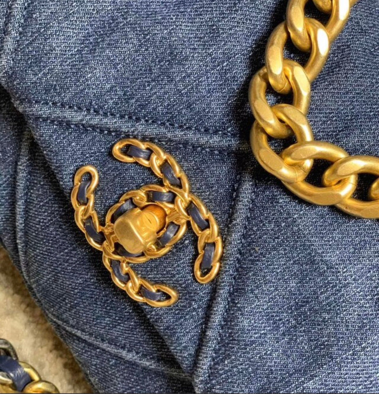 19 Denim Bag
