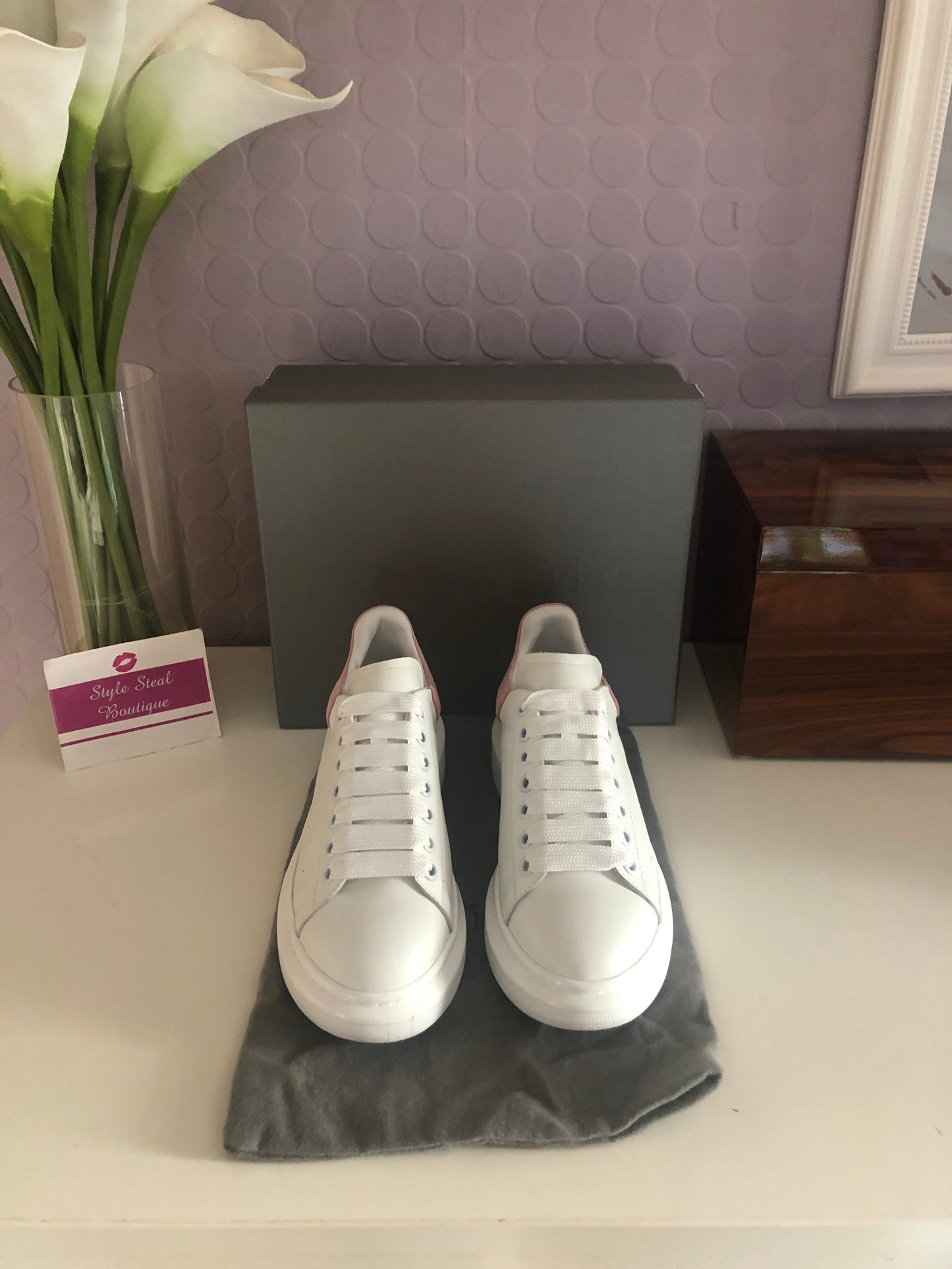 Oversized Sneaker Suede Ladies