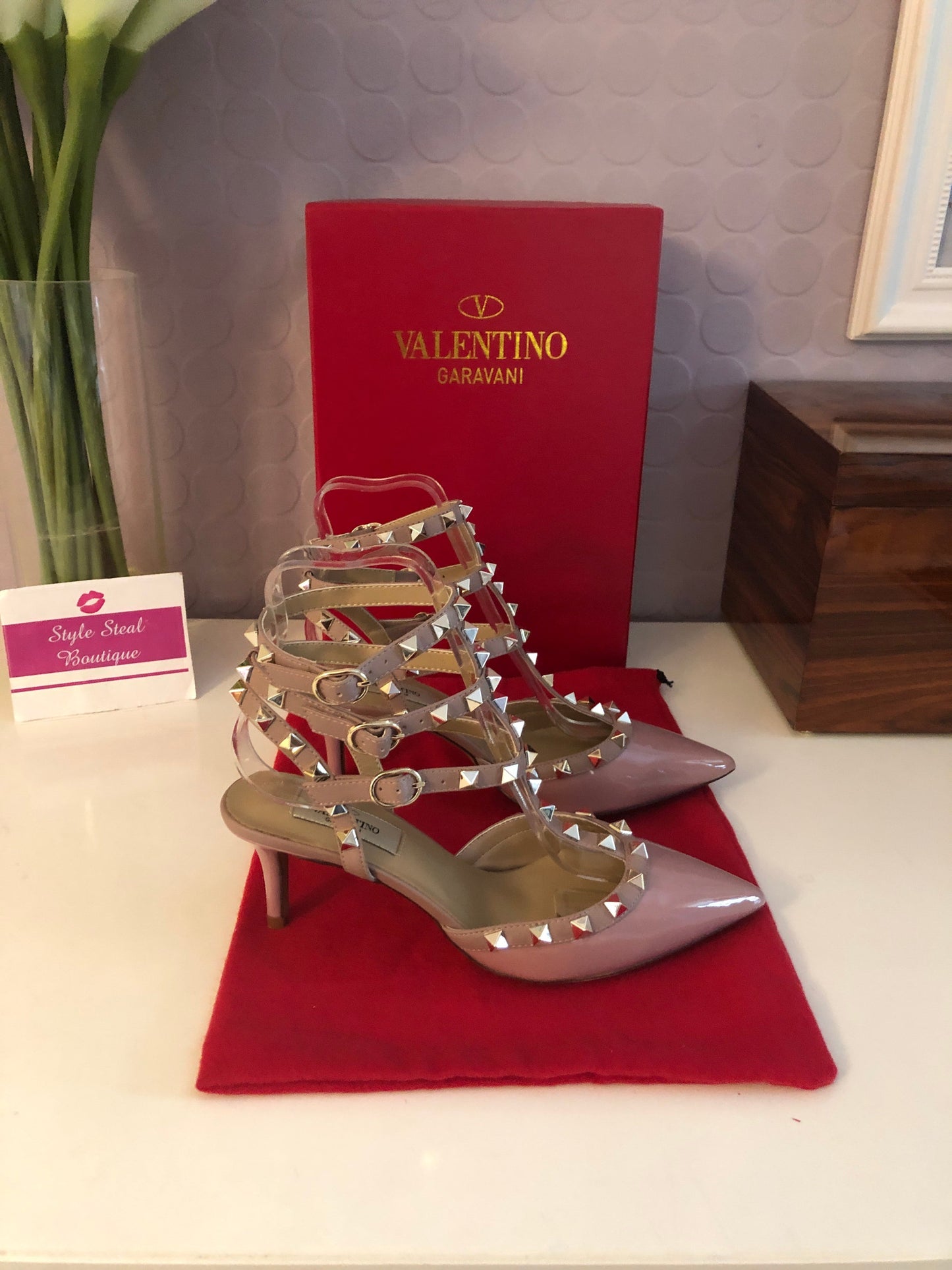 Rockstud 6.5cm Heels