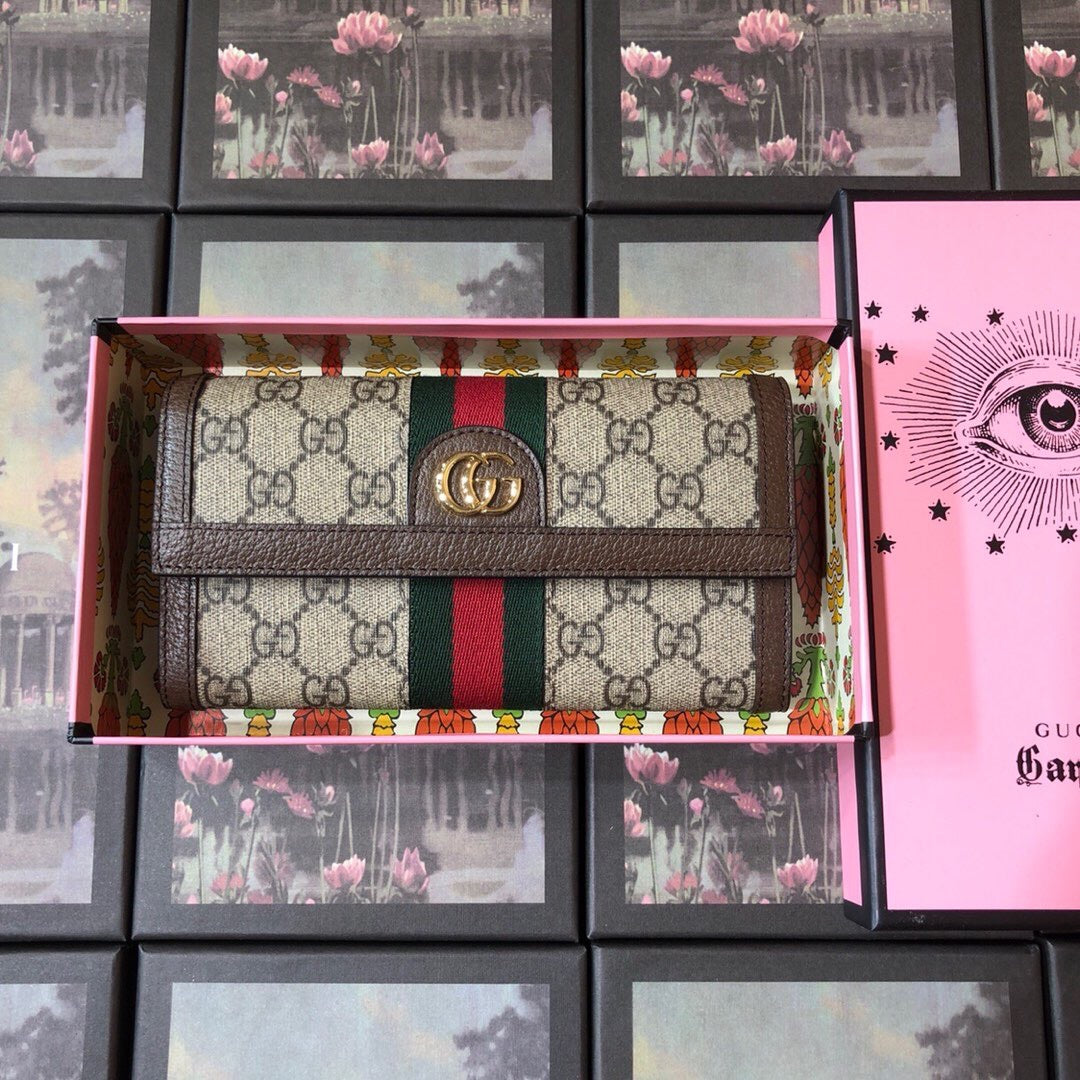 Ophidia Continental Wallet
