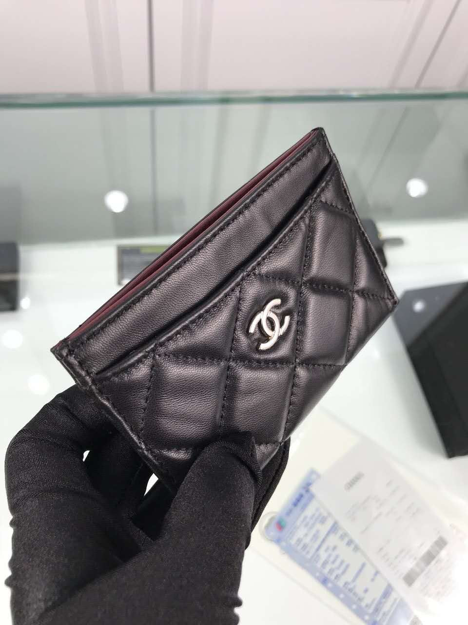 Lambskin Card Holder
