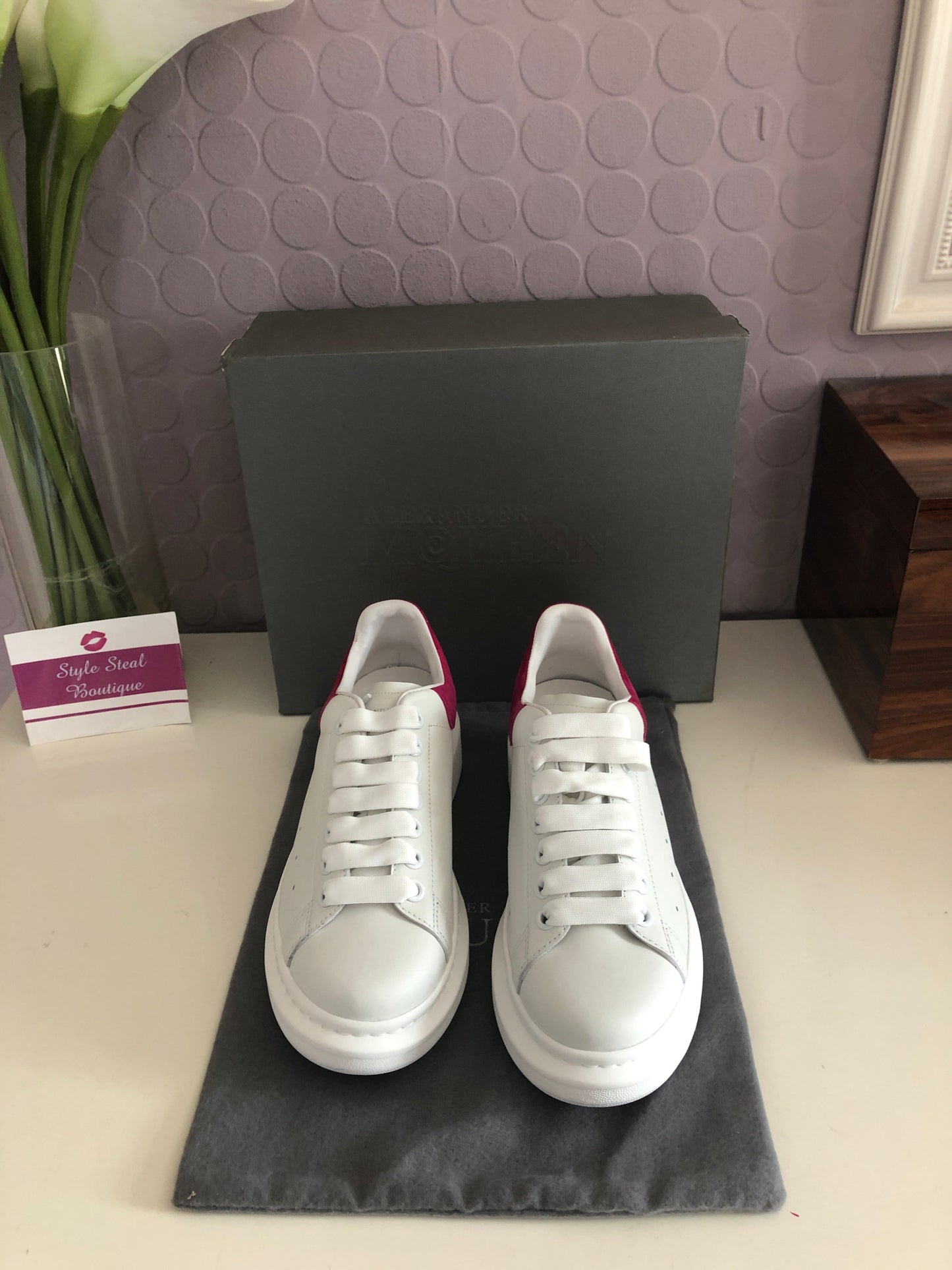 Oversized Sneaker Suede Ladies