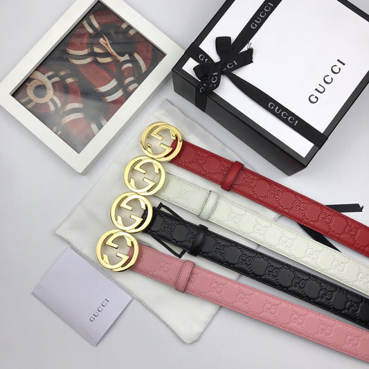 GG Embossed Belt