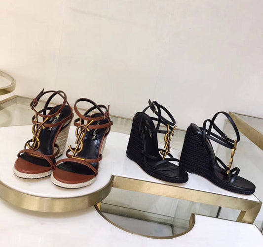 Cassandra Bamboo Wedges