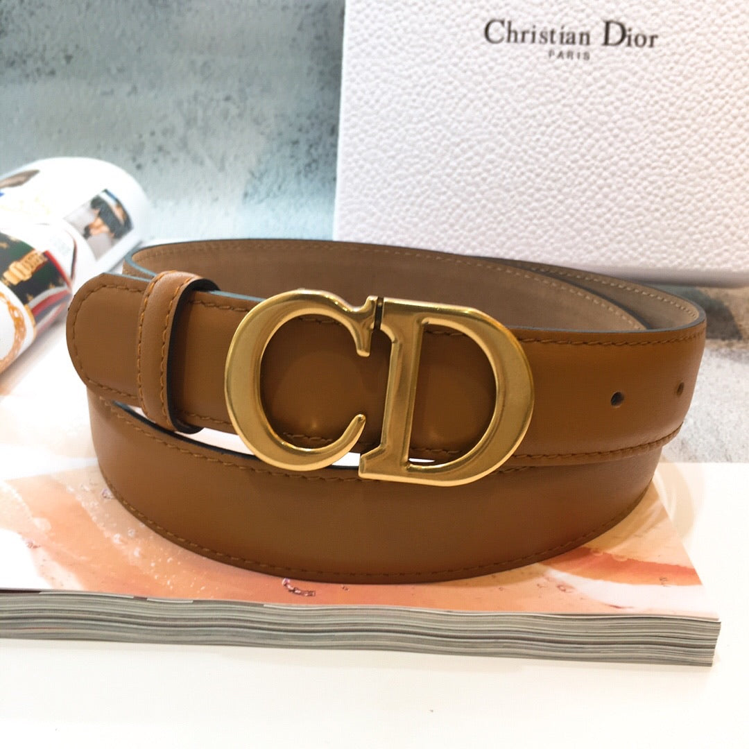 CD Leather Belt