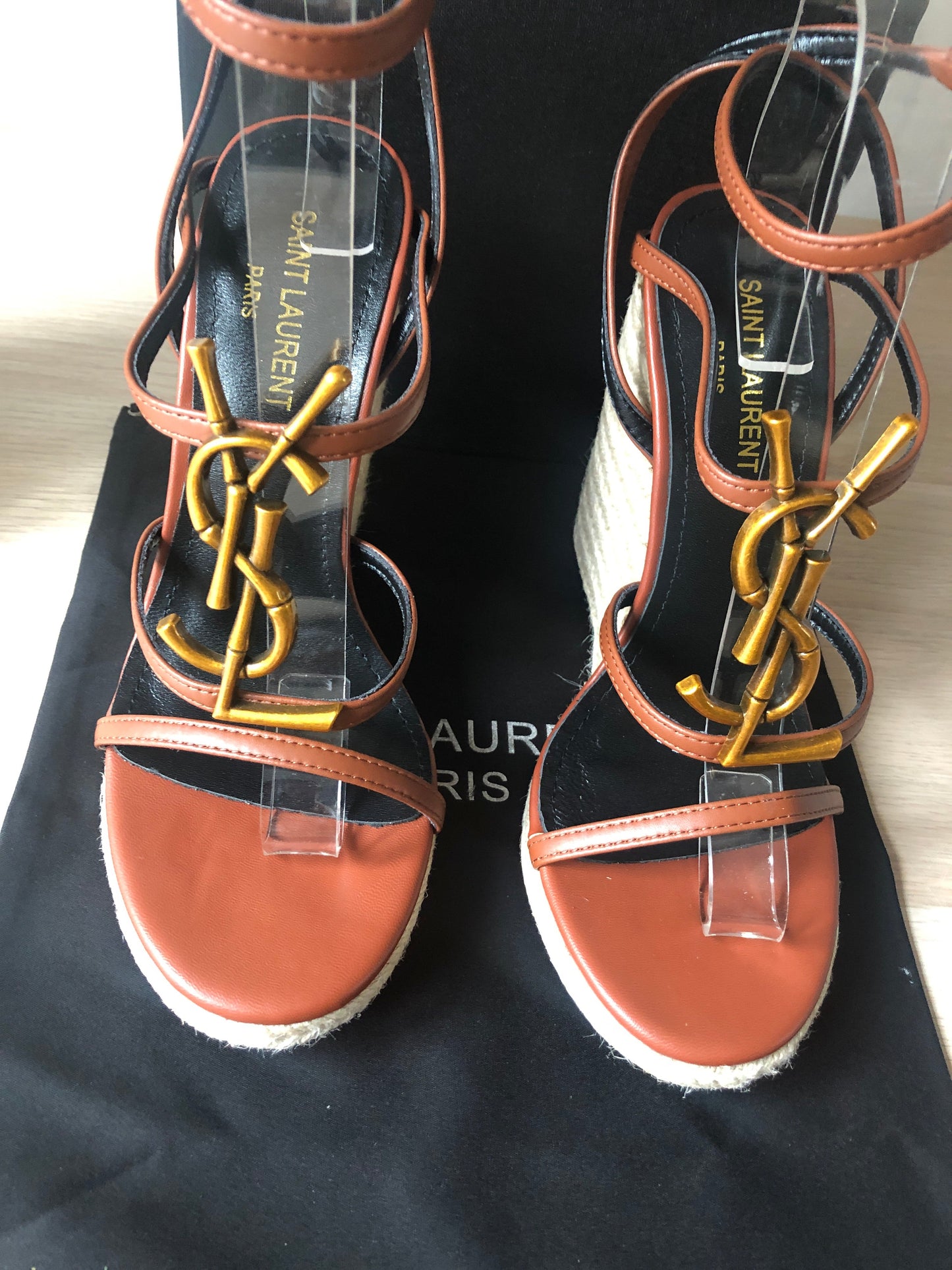 Cassandra Bamboo Wedges