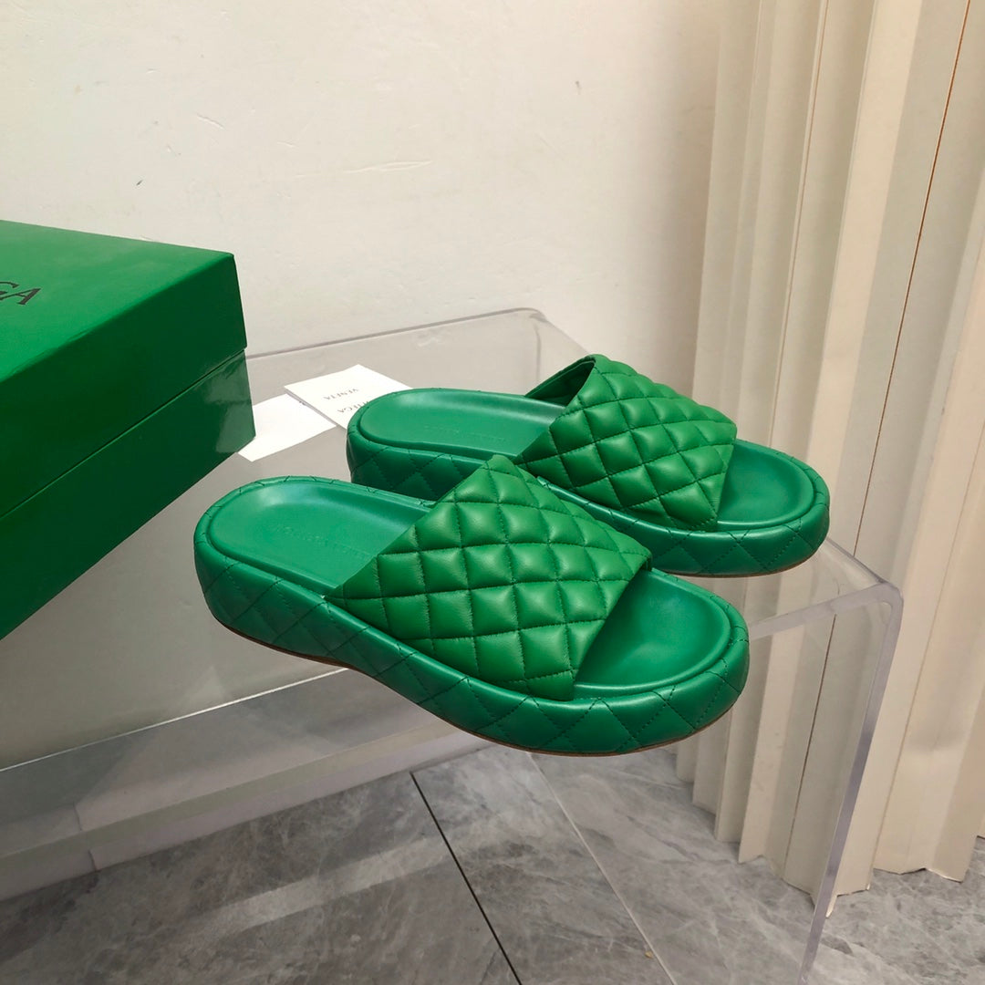 Leather Slides