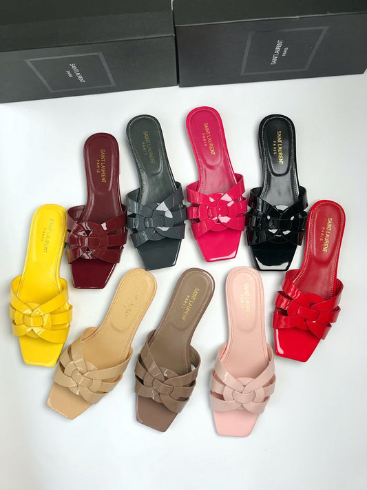Tribute Patent Sandals