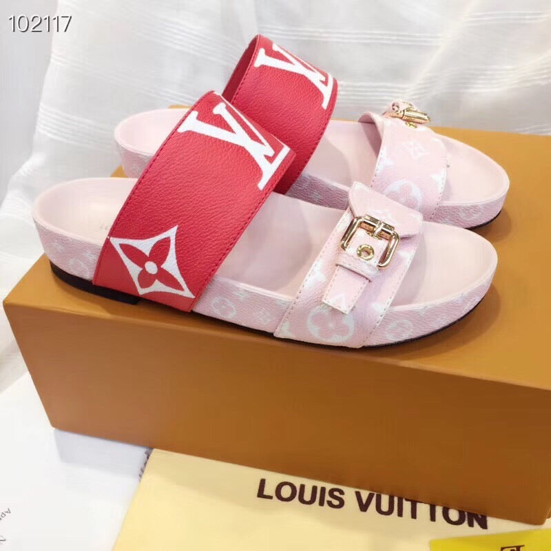 Giant Monogram Bom Dia Mules