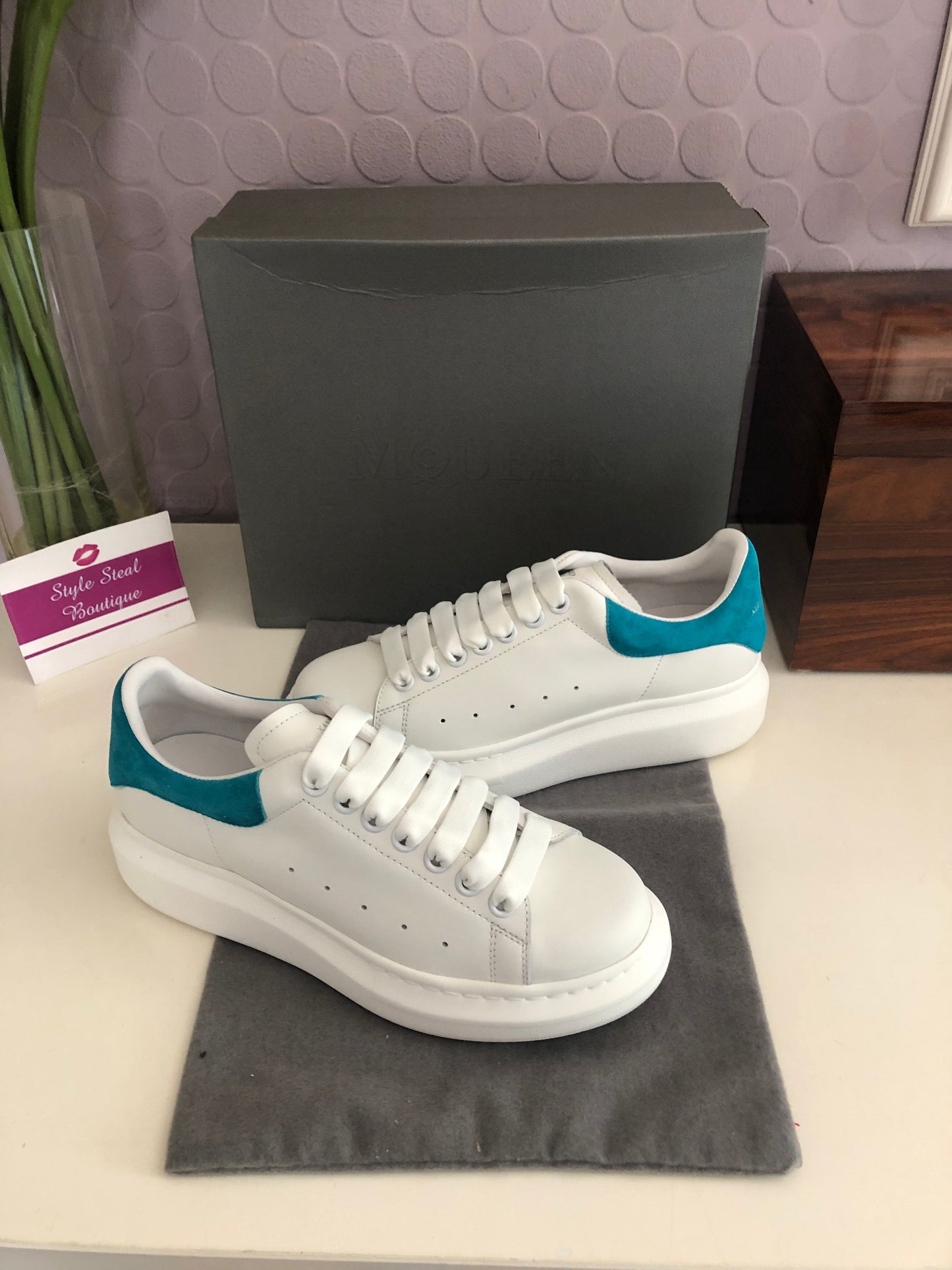 Oversized Sneaker Suede Ladies