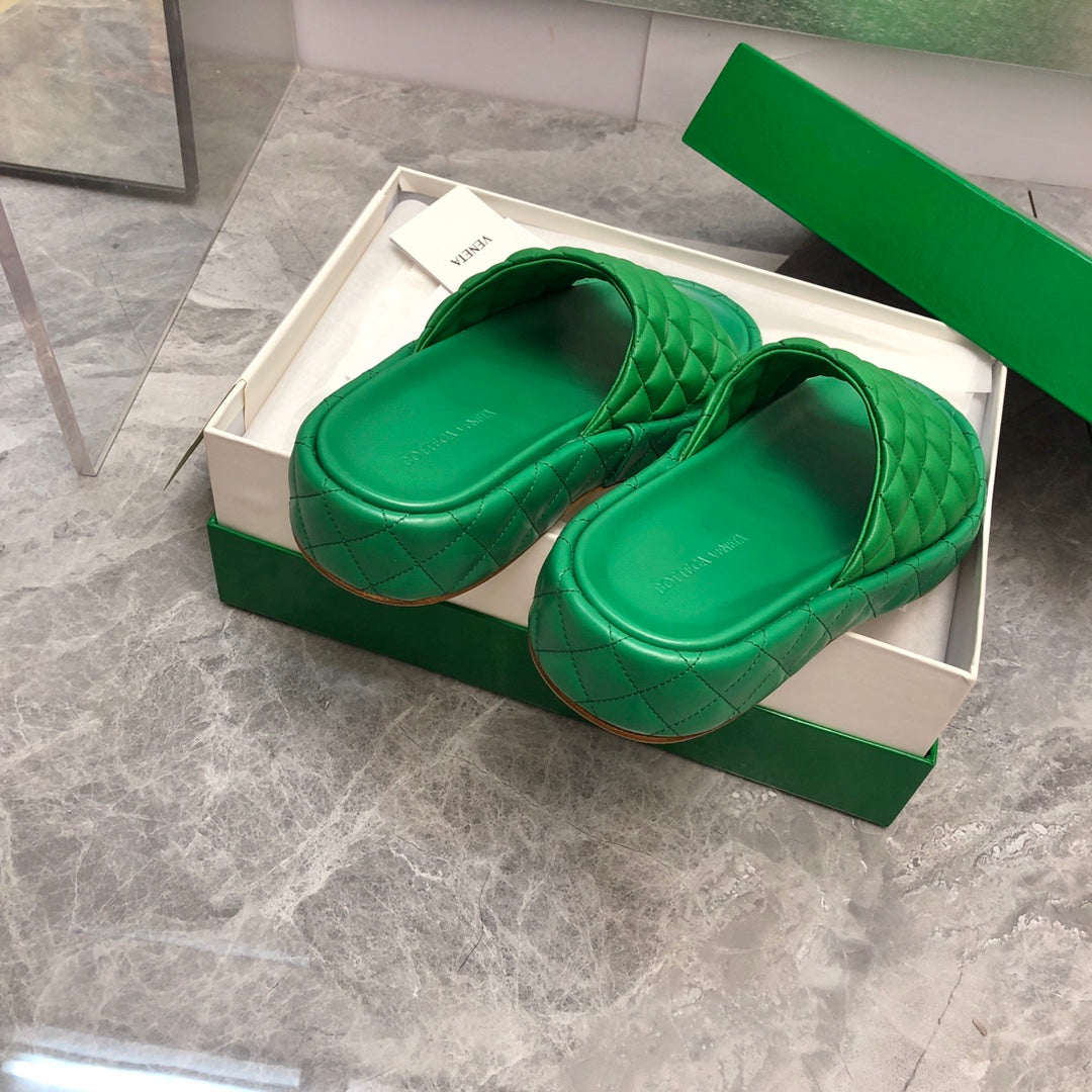 Leather Slides