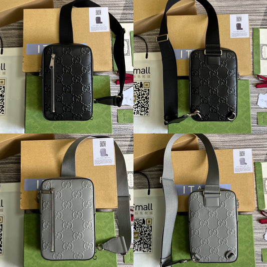 GG Embossed Sling Bag