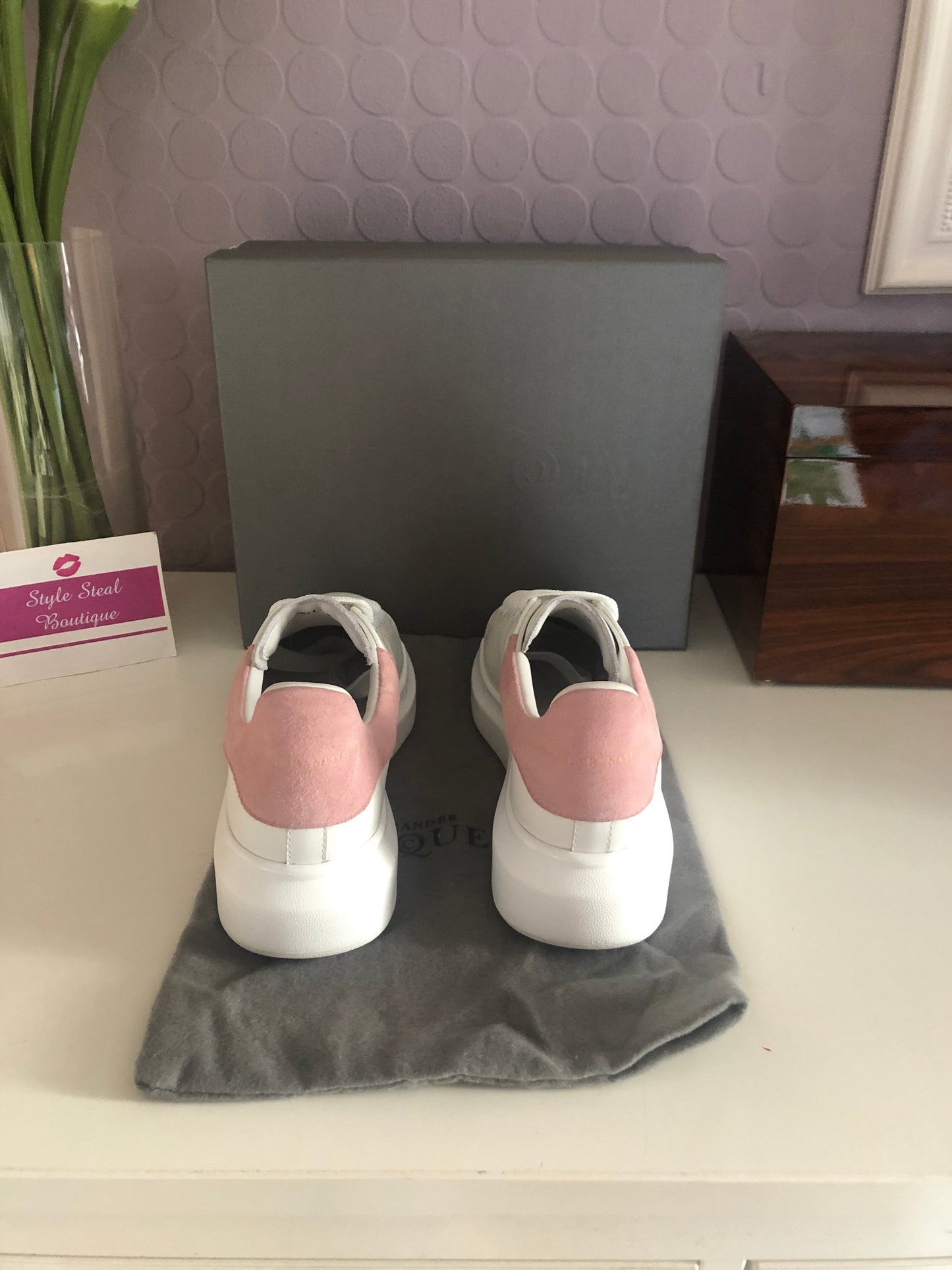 Oversized Sneaker Suede Ladies