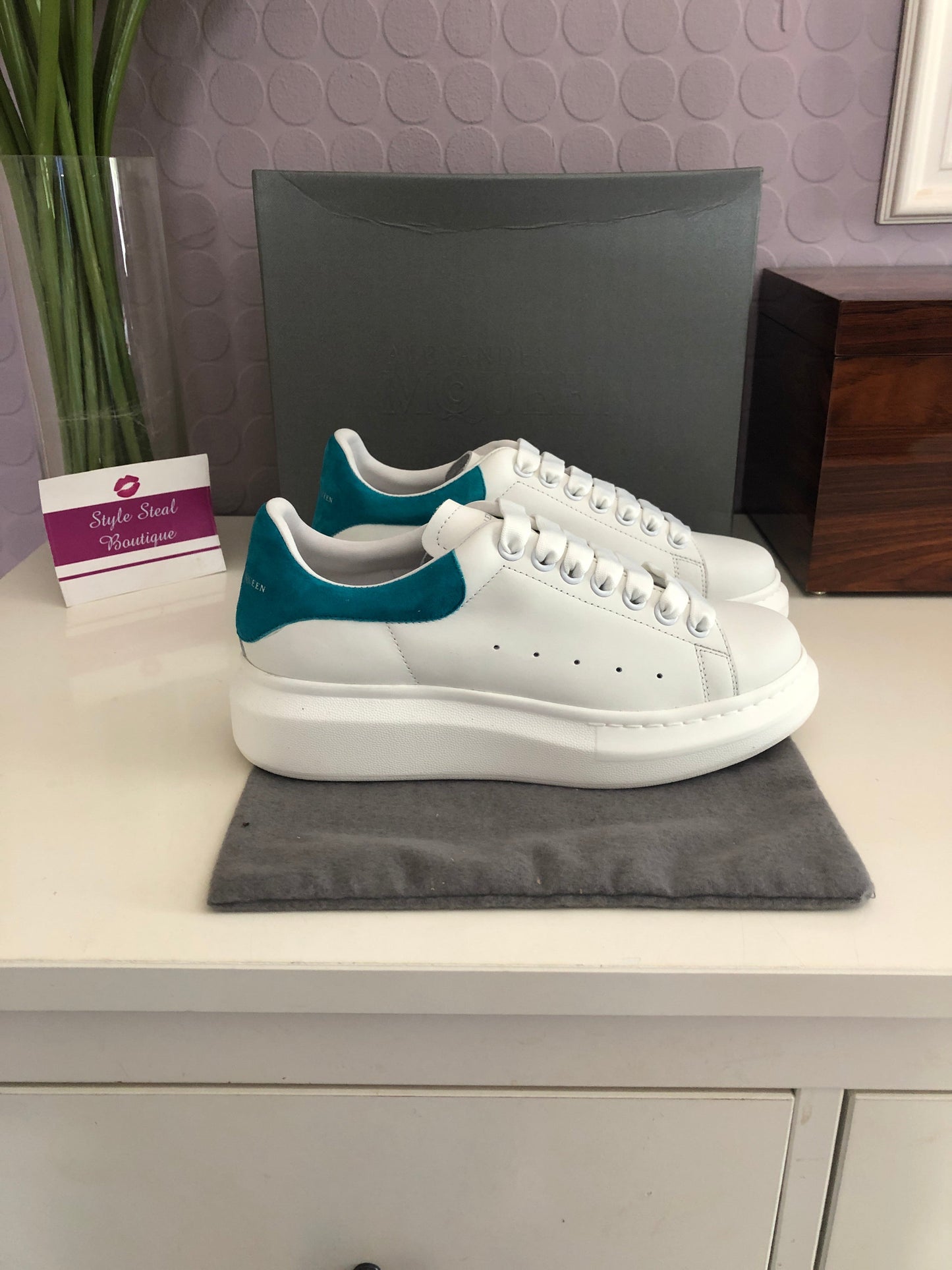 Oversized Sneaker Suede Ladies