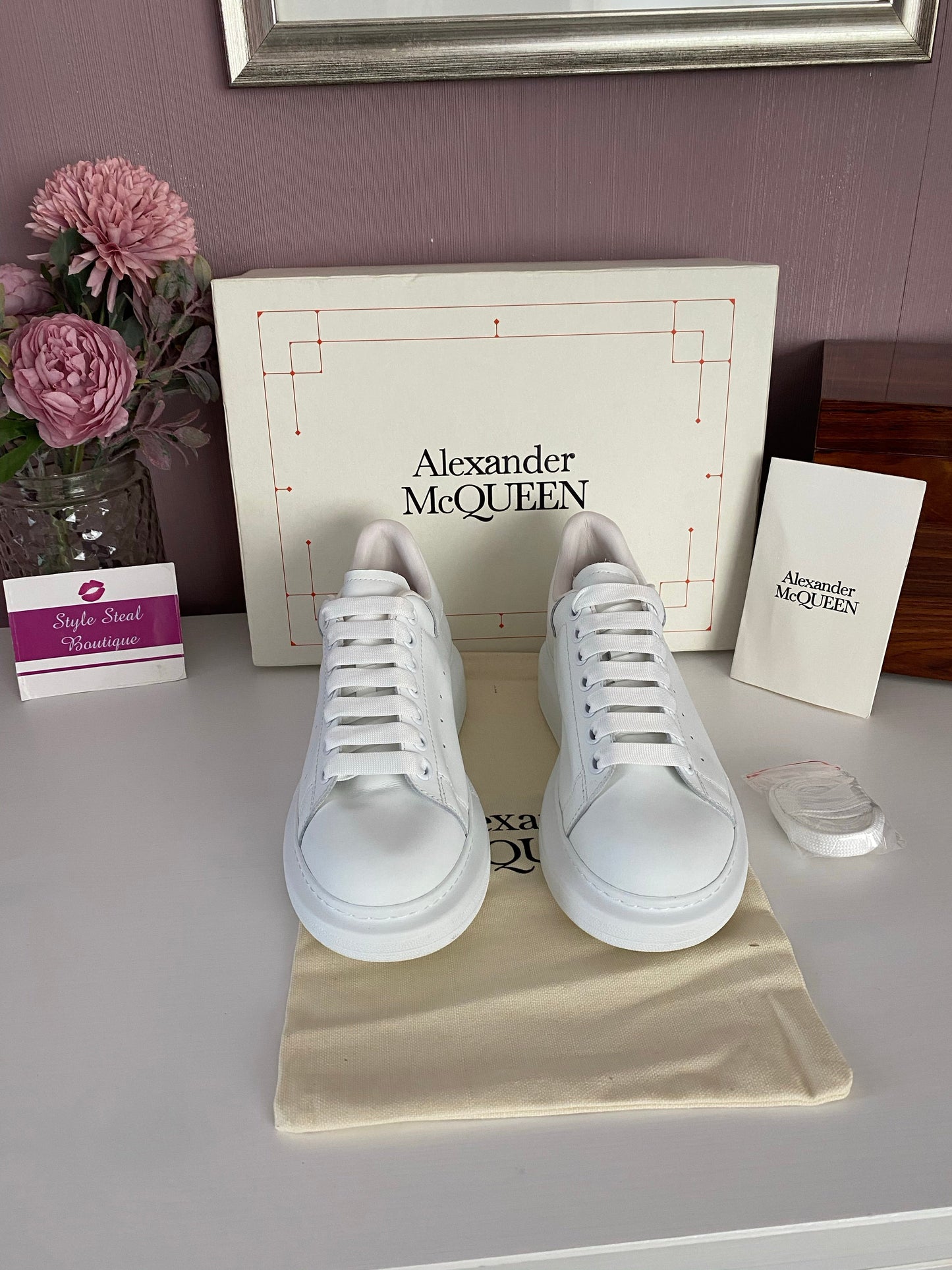 Oversized Sneaker Leather Ladies