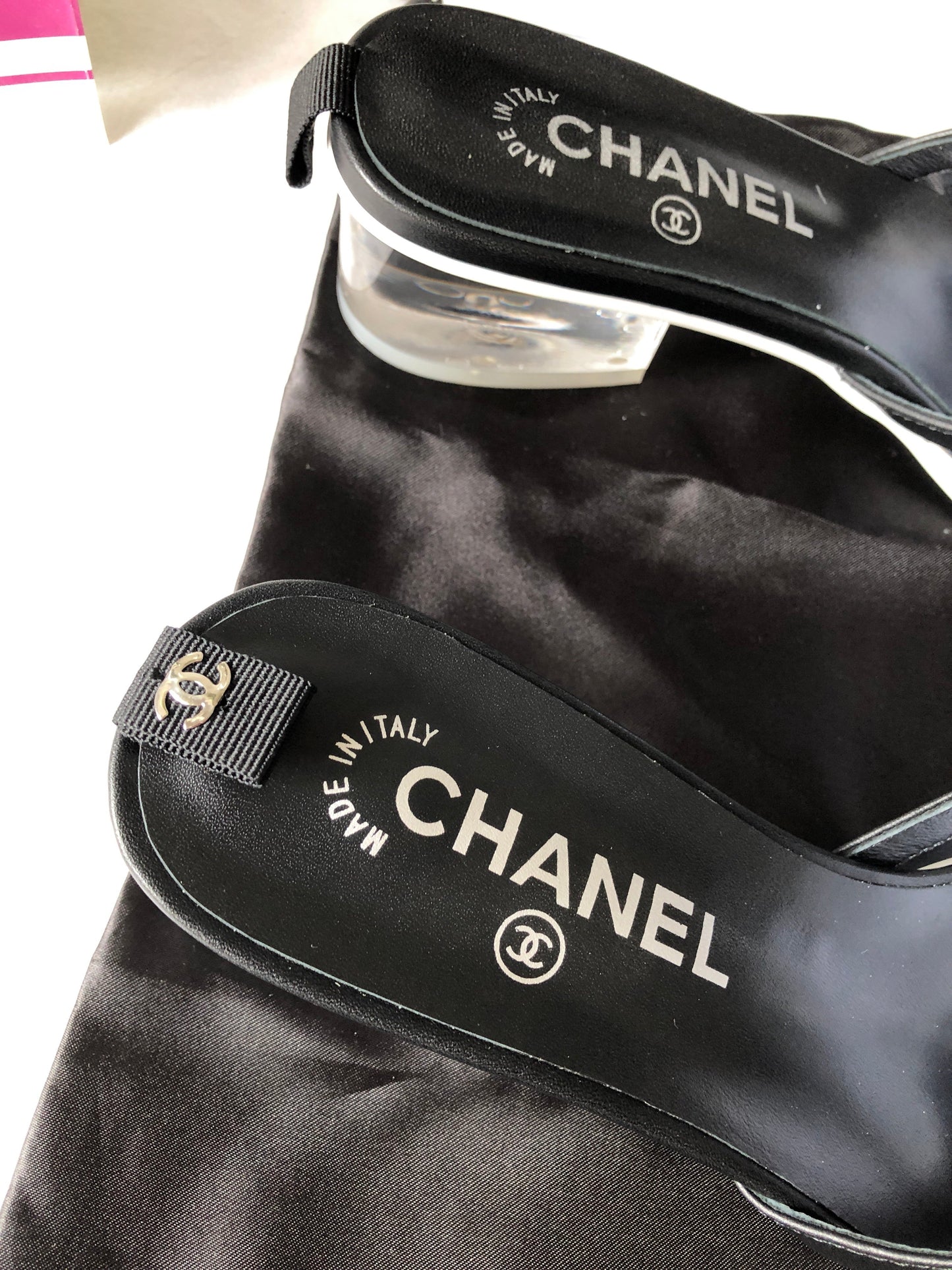 Lambskin PVC Mules