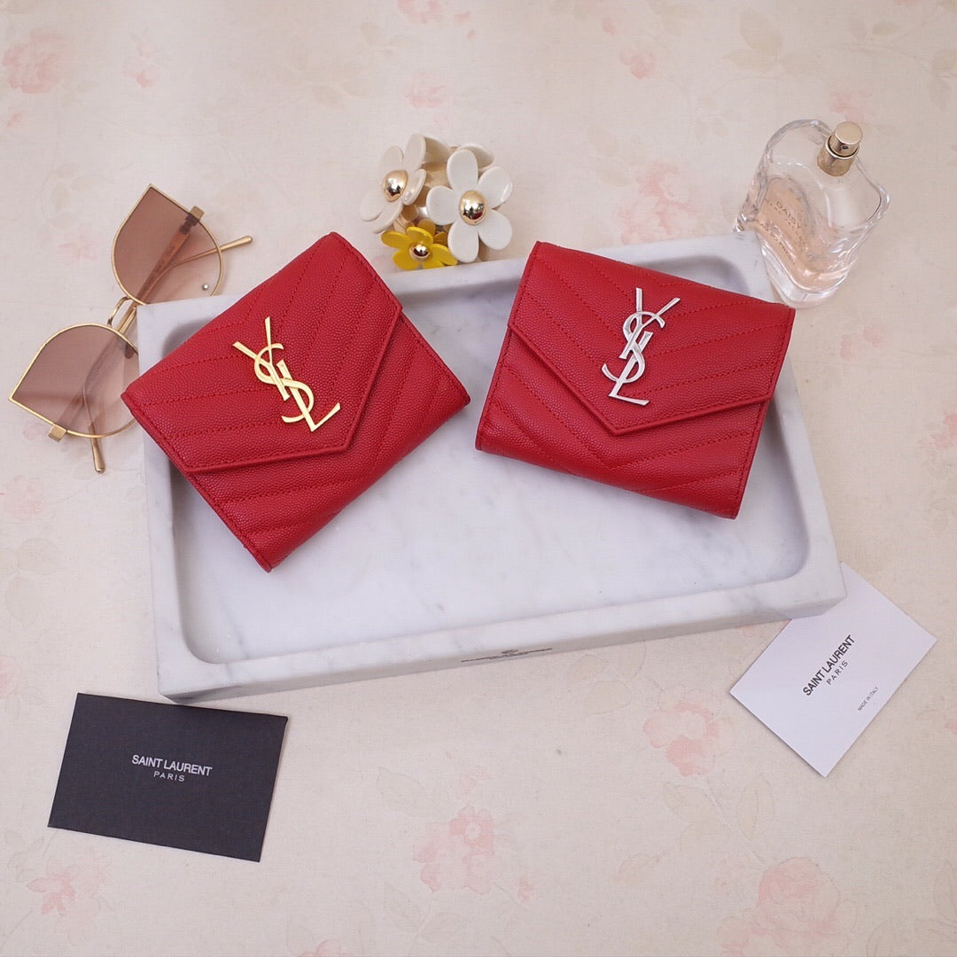 Monogram Tri Fold Wallet